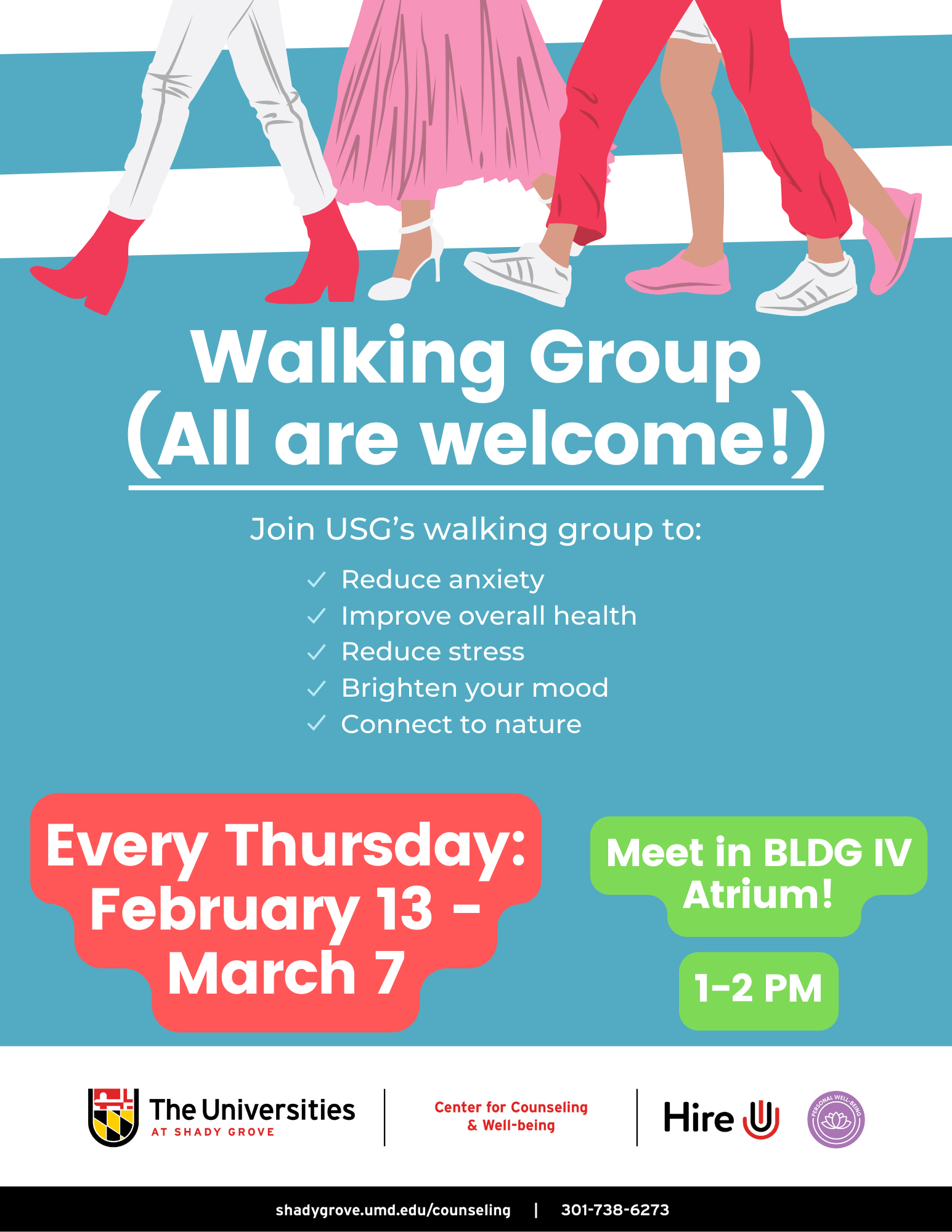 walking group flyer